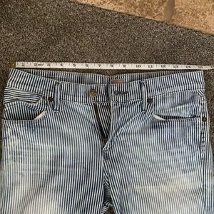 Pinstripe flared COH jeans